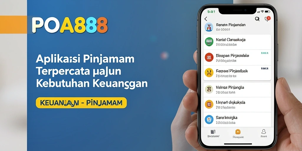 Tampilan antarmuka aplikasi POA88 yang sederhana dan informatif.