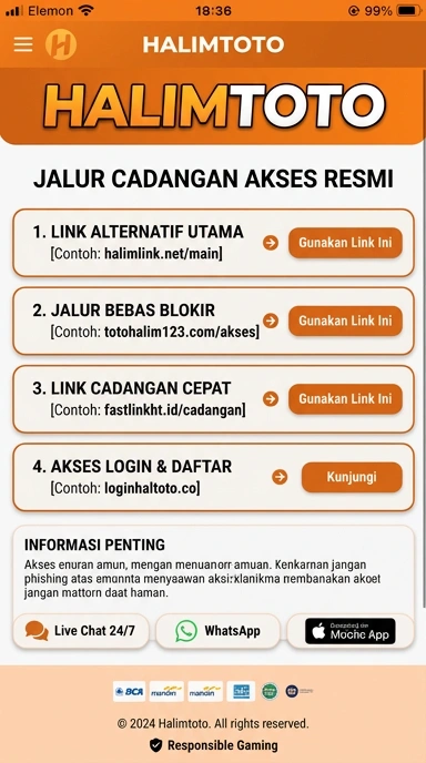 Link Alternatif Halimtoto untuk Akses yang Aman